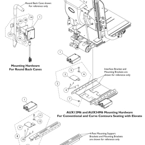 Invacare Module Communication AUX34M6 40 Inch L 9153651503