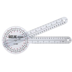 Fabrication Enterprises BaselineÂ® Goniometer, 12 Inch Arms