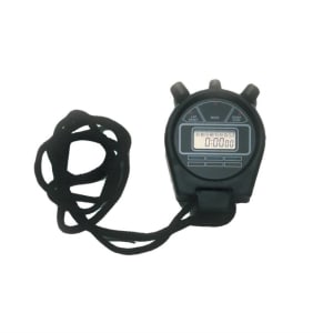Fabrication Enterprises Stop Watch with Clock