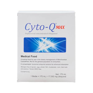 Solace Nutrition Cyto-Qâ„¢ MAX Concentrated Ubiquinol Medical Food, 5.7-ounce bottle