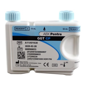 Horiba General Chemistry Reagent ABX Pentraâ„¢ Gamma Glutamyl Transferase (GGT) For ABX Pentra 400 Clinical Chemistry Analyzer 250 Tests