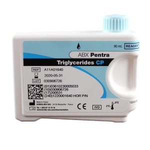 Horiba General Chemistry Reagent ABX Pentraâ„¢ Triglycerides For ABX Pentra 400 Clinical Chemistry Analyzer 327 Tests