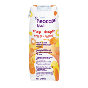Nutricia North America NeocateÂ® Splash Amino Acidâ€“based Liquid, Orange-Pineapple, 8-oz carton