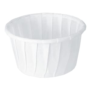 RJ Schinner Co Solo Paper SoufflÃ© Cup, White, 1.25-ounce capacity