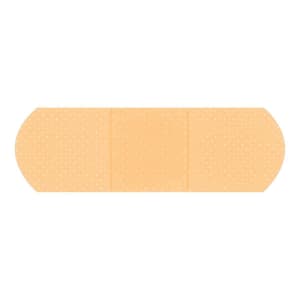 Dukal American White Cross First Aid Adhesive Strip, Non-Stick Pad, Micro Perforations