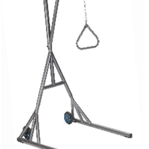 Drive DeVilbiss Healthcare driveâ„¢ Freestanding Trapeze Silver Vein