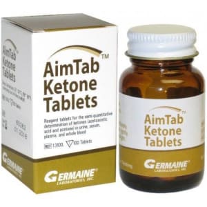 Germaine Laboratories Inc General Chemistry Reagent AimTabâ„¢ Ketone For detection of Ketones in Urine, Serum, Plasma and Whole Blood