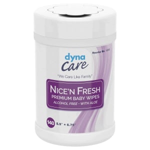 Dynarex Nice'n Fresh Baby Wipe, Scented, Canister