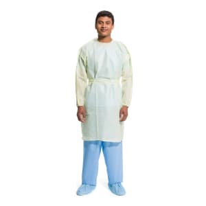O&M Halyard Inc Halyard Basics Tri-Layer AAMI2 Isolation Gown, Extra Large