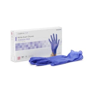 McKesson Brand McKesson ConfidermÂ® 3.0 Nitrile Exam Glove, Small, Blue