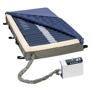 Drive DeVilbiss Healthcare Bed Mattress PreserveTechâ„¢ Med-Aire Edge Alternating Pressure 8 H X 36 W X 80 L Inch