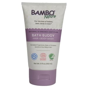 Abena North America BamboÂ® Nature Bath Buddy Hair and Body Wash for Babies, Unscented, 5-ounce Tube