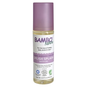 Abena North America BamboÂ® Nature Splish Splash Bath Oil, 145 mL bottle