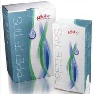 Globe Scientific Specific Pipette Tip 1 to 200 ÂµL Graduated NonSterile