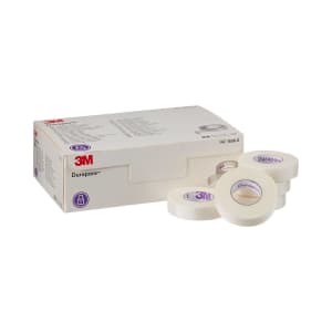 Solventum Corporation 3Mâ„¢ Duraporeâ„¢ Silk-Like Cloth Medical Tape, 1/2 Inch x 10 Yard, White