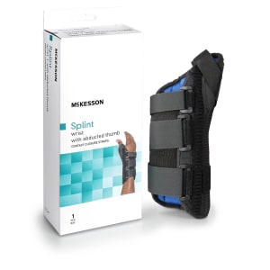 McKesson Brand McKesson Left Wrist Splint with Abducted Thumb, Extra Large