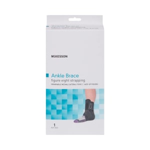 McKesson Brand McKesson Low Profile Open Heel Open Toe Ankle Brace, Large