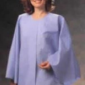 Graham Medical Products Graham Medical Exam Poncho, Blue, One Size Fits Most