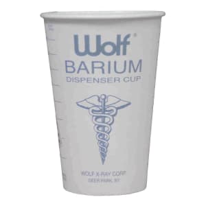 Wolf X-Ray WolfÂ® Barium Cup, 14-ounce capacity