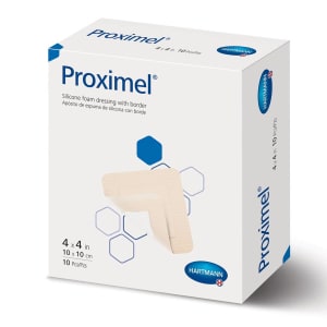 Hartmann ProximelÂ® Non-Border Foam Dressing, 6 x 6 Inch