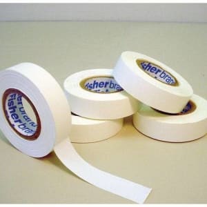 Fisher Anatomical Blank Label Tape Fisherbrandâ„¢ Colored Identification Tape White Paper 1-1/2 Inch X 14 Yard