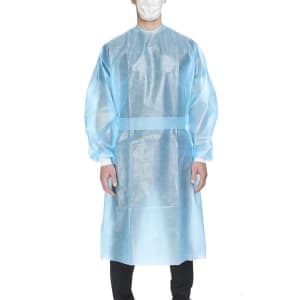 McKesson Brand McKesson Full Back Chemotherapy Procedure Gown, Extra Large