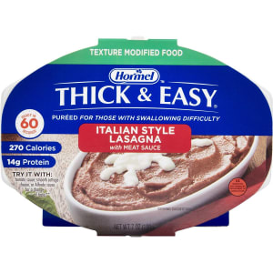 Lyons Magnus LLC Thick & EasyÂ® PurÃ©es Italian Style Beef Lasagna PurÃ©e Thickened Food