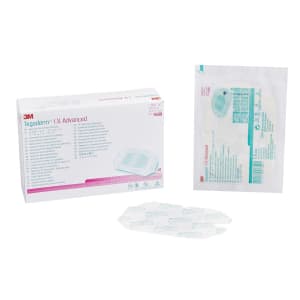 Solventum Corporation 3Mâ„¢ Tegadermâ„¢ IV Advanced Securement Dressing, 4 x 4Â¾ Inch