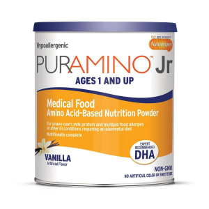 Mead Johnson PurAminoâ„¢ Jr Medical Food Amino Acidâ€“Based Nutrition Powder, Vanilla, 14.1-oz.