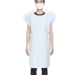 McKesson Exam Gown, Large, Blue