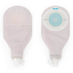 Coloplast SenSuraÂ® Mio High Output 1-Piece Opaque Ostomy Pouch, 10 â€“ 100mm Stomas