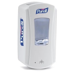 GOJO PurellÂ® LTX-12â„¢ Touch Free Dispenser, 1200 mL, White