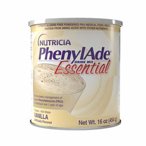 Nutricia North America Oral Supplement PhenylAdeÂ® Vanilla Flavor Powder 16 oz. / 454 Gram Canister