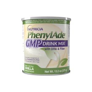 Nutricia North America Oral Supplement PhenylAdeÂ® GMP Vanilla Flavor Powder 13.2 oz. / 375 Gram Canister
