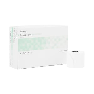 Dukal Waterproof Medical Tape Dukalâ„¢ Tri-Cut White 2 Inch X 5 Yard Cloth NonSterile