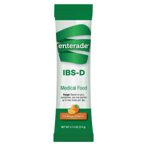 AmiLyfe Bioscience LLC enteradeÂ® IBS-D Dietary Support Medical Food, Orange, Single Serve Packets