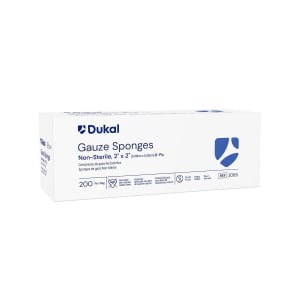 Dukalâ„¢ Gauze Sponge, 2 x 2 Inch, 8-Ply