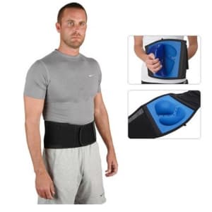 Ossur Back Support OssurÂ® FormFitÂ® Large Hook and Loop Closure 34 to 38 Inch Waist Circumference Adult