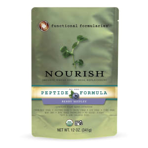 Nutritionals Medicinals Pediatric Oral Supplement NourishÂ® Peptide Berry Flavor 12 oz. Pouch Liquid Protein