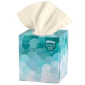 Kimberly Clark Facial Tissue KleenexÂ® Boutique White 8-1/5 X 8-2/5 Inch 95 Count