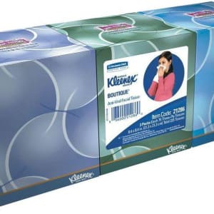 Kimberly Clark Anti-Viral Facial Tissue KleenexÂ® Anti-Viral White 8-1/5 X 8-2/5 Inch 68 Count