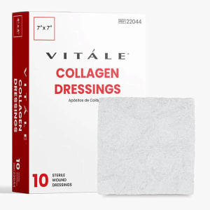 Vitale Collagen Dressing, 7" x 7"