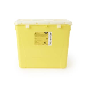 McKesson PreventÂ® Sharps Container, 8 Gallon, 13-1/2 x 17-3/10 x 13 Inch
