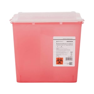 McKesson PreventÂ® Sharps Container, 2 Gallon, 9-1/4 x 10 x 6 Inch