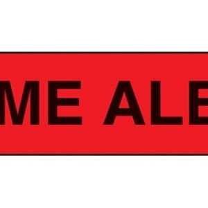 Health Care Logistics BarkleyÂ® Name Alert Advisory Label, 1.6 x 0.4 Inch