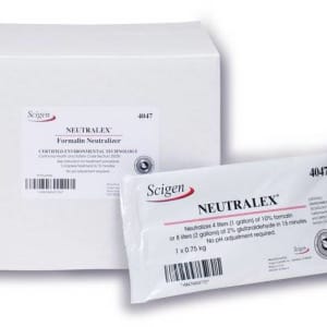 Fisher Anatomical Histology Reagent Scigen Neutralexâ„¢ Formalin Neutralizer Spill Control Proprietary Mix 750 Gram