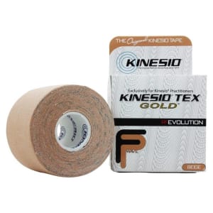 Fabrication Enterprises KinesioÂ® Tex Goldâ„¢ FP Cotton Kinesiology Tape, 2 Inch x 5.5 Yard
