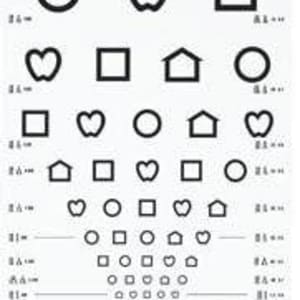 Good-Lite Lea SymbolsÂ® Distance Vision Eye Chart