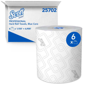 Kimberly Clark ScottÂ® MOD Blue Paper Towel, Hardwound Roll