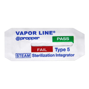 Propper Manufacturing Vapor LineÂ® Sterilization Chemical Integrator Strip, 2 Inch, Class 5